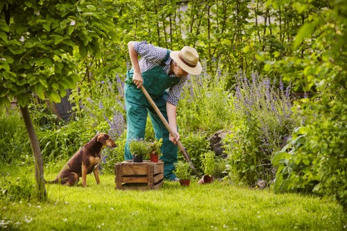 Landscapers Norwood team reviewing ethical labour standards