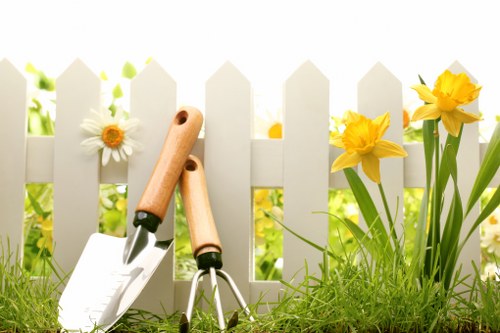 Safe rubbish removal and site housekeeping during landscaping
