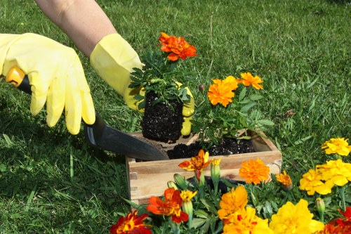 Cookie management and privacy settings for a landscaping brand